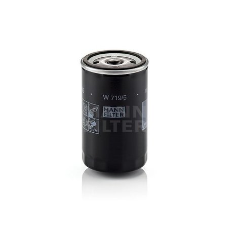 MANN FILTER 80-90 Vw Jetta-Golf/Audi 5000 2.2L Oil Filter, W719/5 W719/5